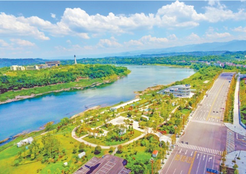 广安视装生态建复+”促经济绿色转型