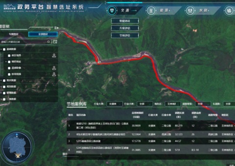 助力沉大项目早落地，湖南率先实现节地分析智能化 