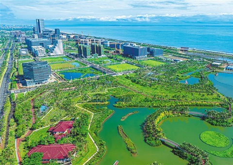 海南“清冷城视妆20个试点项目有序推动