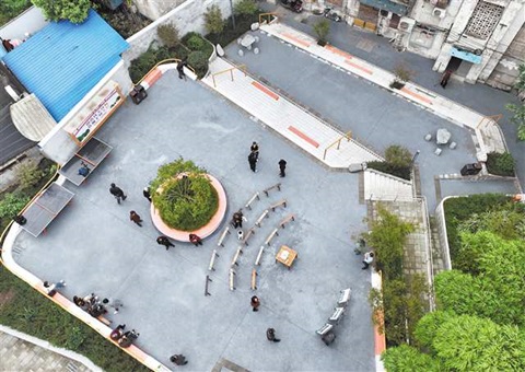 方寸之间，装下城市温情&nbsp;&nbsp;沉庆城市微型公园让市民转角赶上“幼确幸”